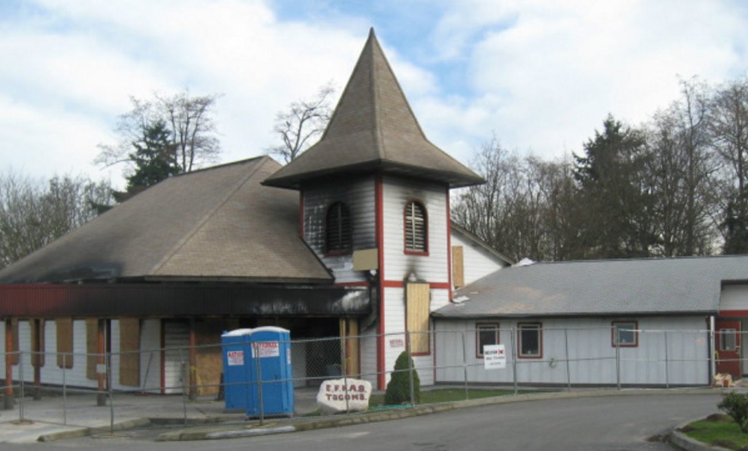 Church Building Fire Damage